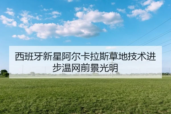 西班牙新星阿尔卡拉斯草地技术进步温网前景光明